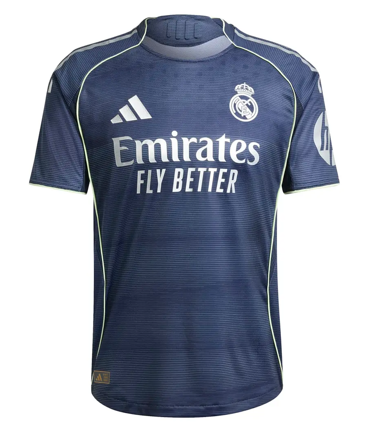 Camiseta Hombre Segunda Equipación 25/26 Azul Marino