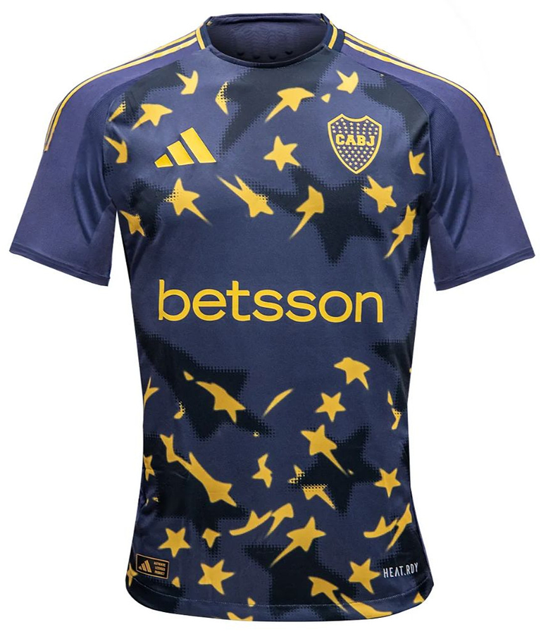 Camisa Tercera Equipacion Boca Junior 2025