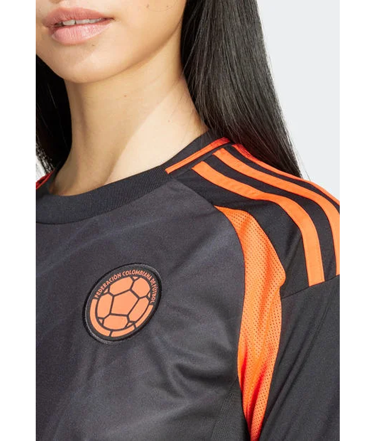 Camisa Selección Colombia Visitante Mujer 2024 Versión Fan