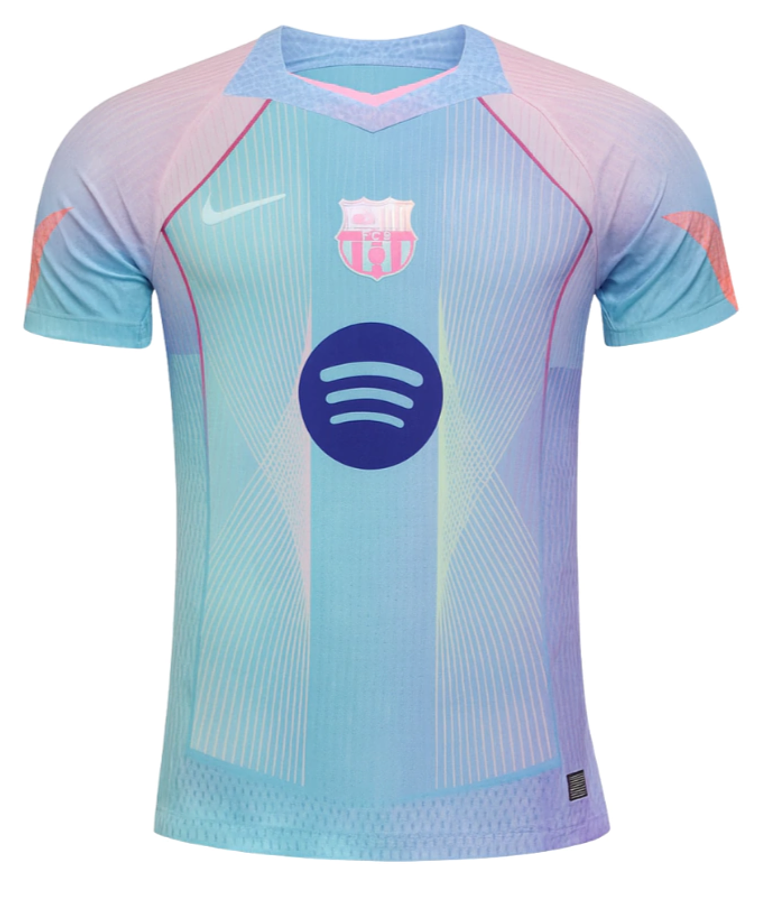 Camisa Barcelona Blue Sky Equipacion