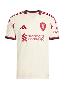 Camisa Equipación Visitante Liverpool 25-26