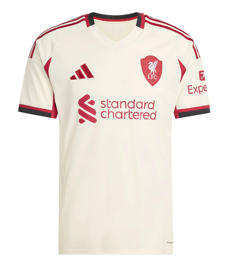 Camisa Equipación Visitante Liverpool 25-26