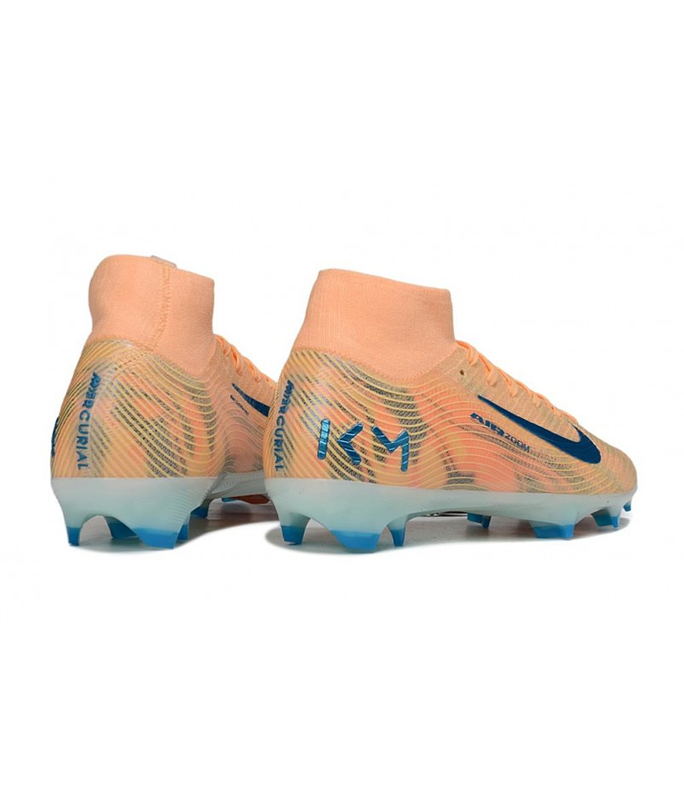 Air Zoom Mercurial Vapor 16 Pro x Mbappe Naranja Bota