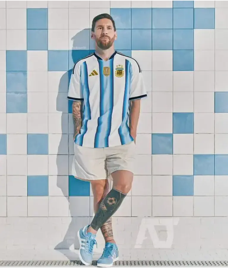 Camisa Selección Argentina Mundial de 2026 Niño y Adulto