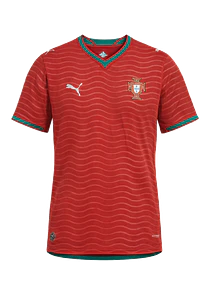 Camiseta Local Portugal Copa Mundial 2026 Niños y Hombre
