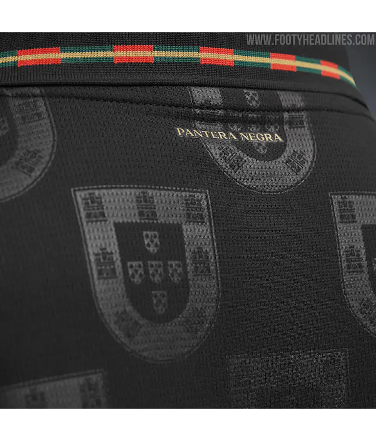 Camiseta Especial Black Panther Portugal 2026