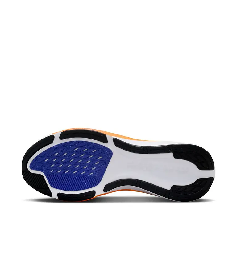 Air Zoom Pegasus 42 Color Blanco Detalles en Morado y Naranja