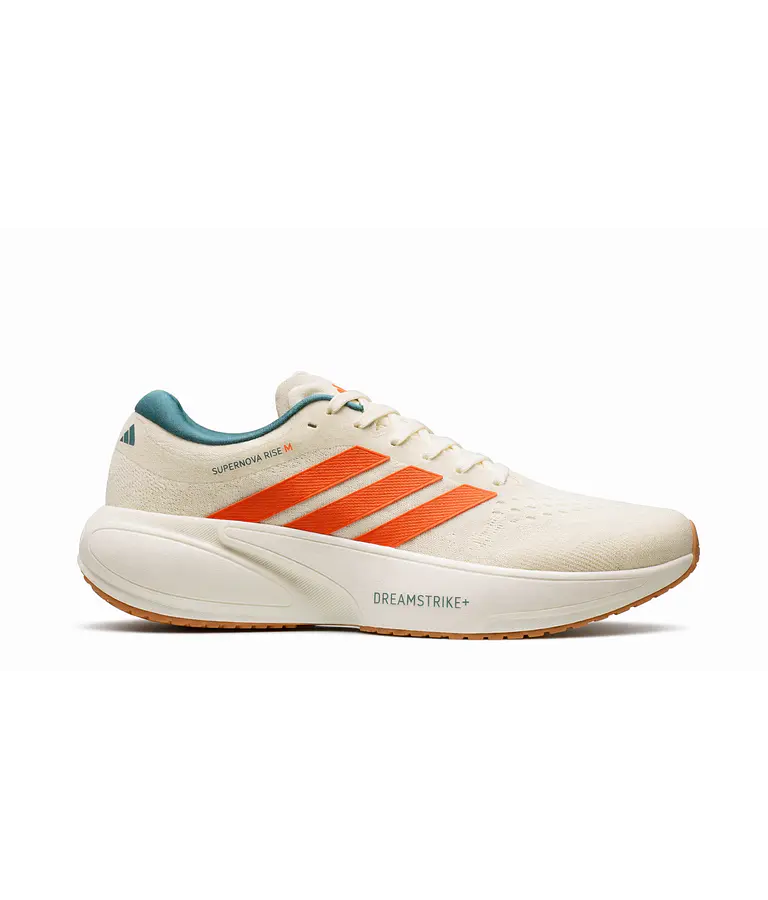 Supernova Rise Color Blanco Crema con Detalles Naranjas