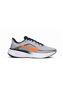  Pegasus Air Zoom Color Gris con Naranja Vibrante