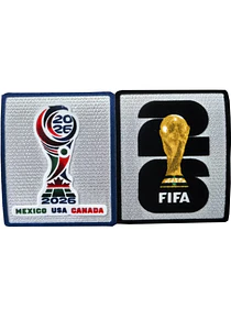 Parches Flocado Copa Mundial de la FIFA 2026