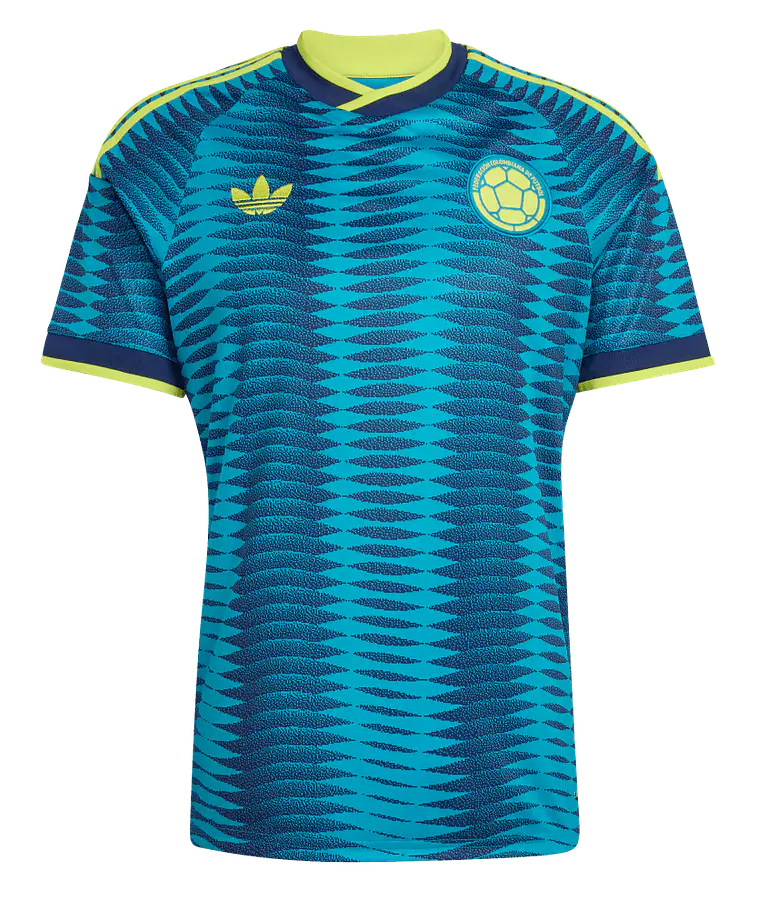 Camisa Selección Colombia 2 Hombre Mundial 2026 Versión Jugador