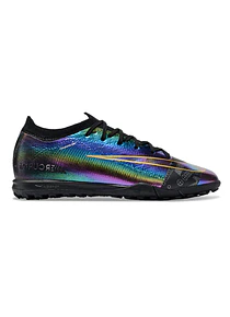 Mercurial Vapor 16 Elite Turf Negro Iridiscente