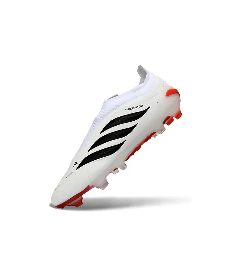 Predator Elite Blanco / Detalles rojos