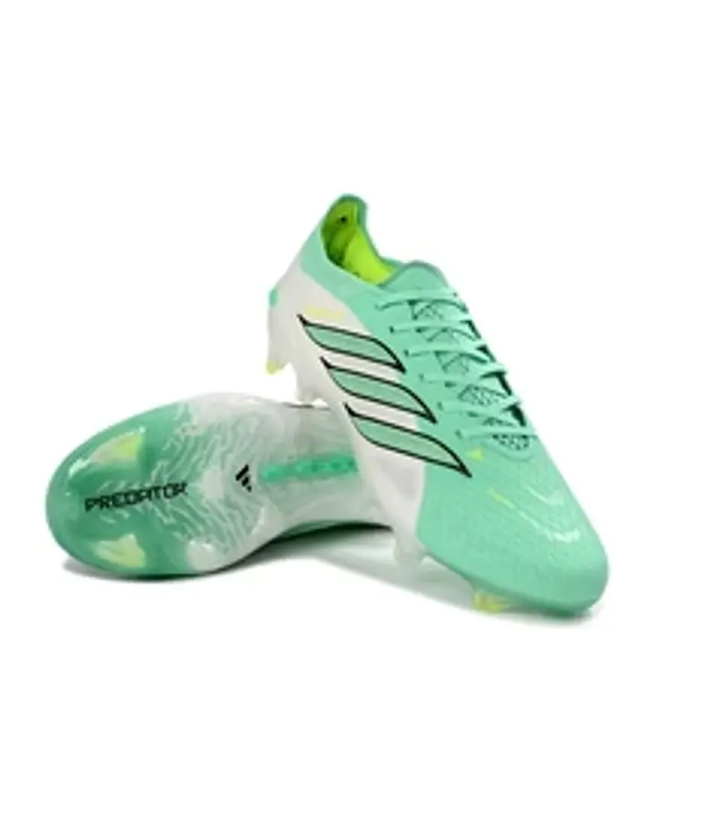 Predator TF Verde Neón / Blanco Niño y Dama