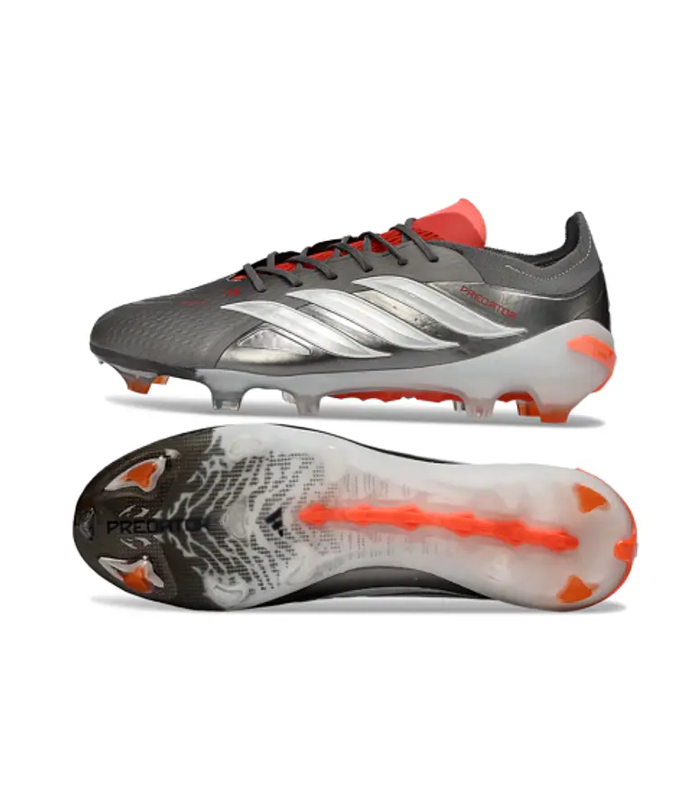 Predator Elite 26 Campo FG Gris / Rojo