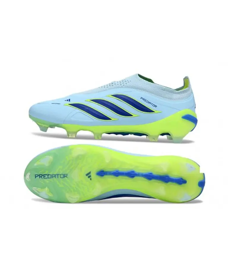 Predator Elite Laceless FG Azul