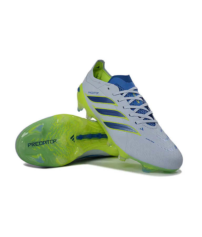 Predator Elite Laceless FG Azul Cordón