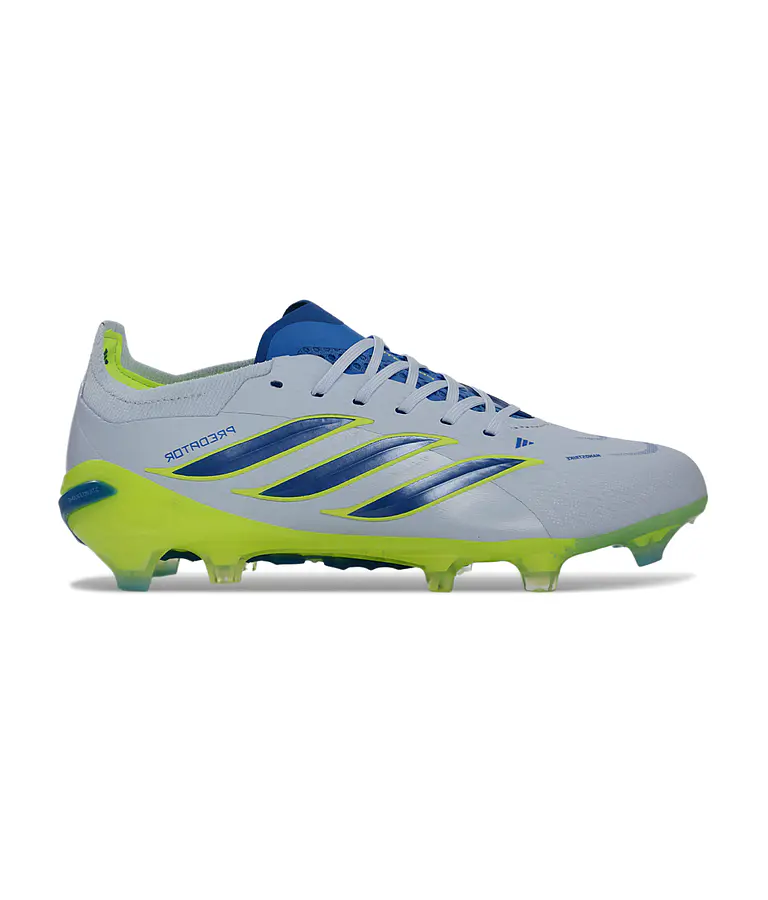 Predator Elite Laceless FG Azul Cordón