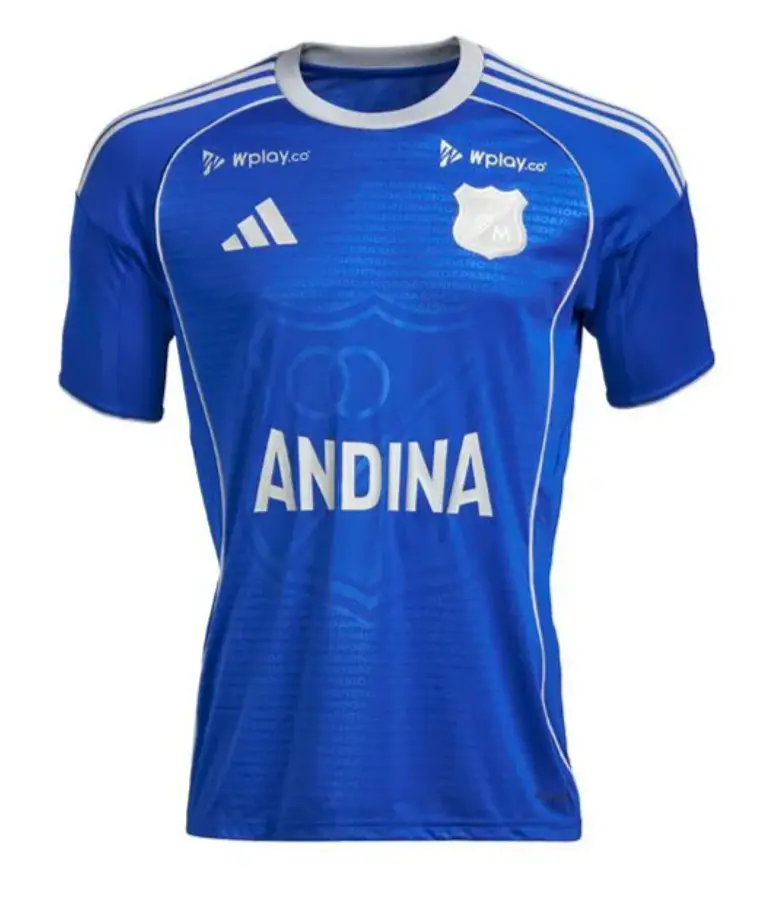 Camisa Equipación Local Millonarios 2026 Version Jugador