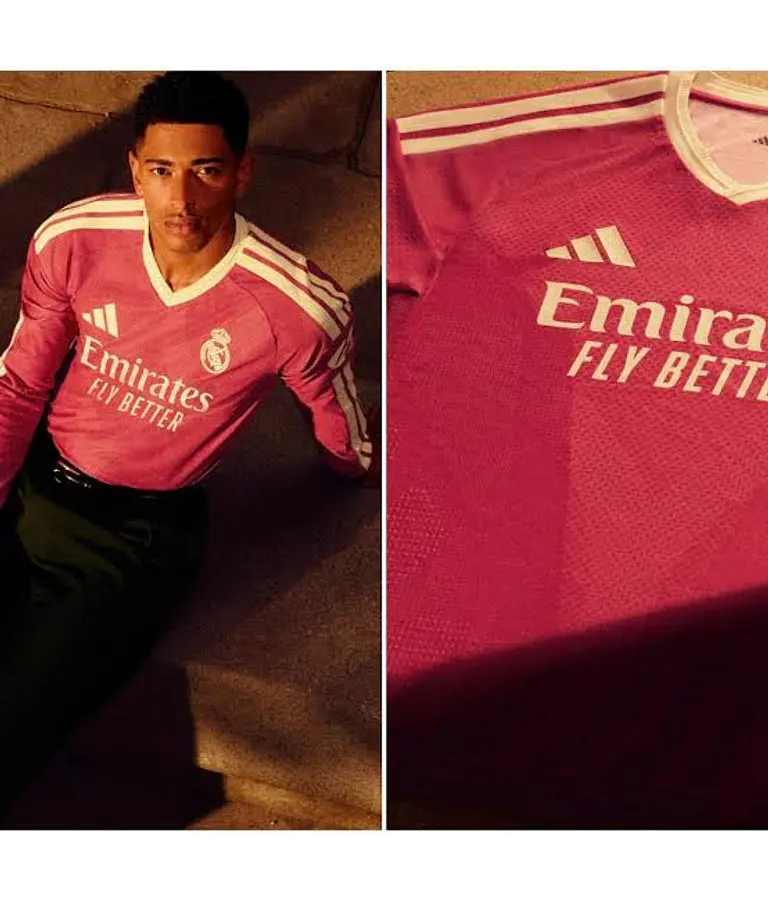 Camisa Visitante Rosa Real Madrid 2026/2027