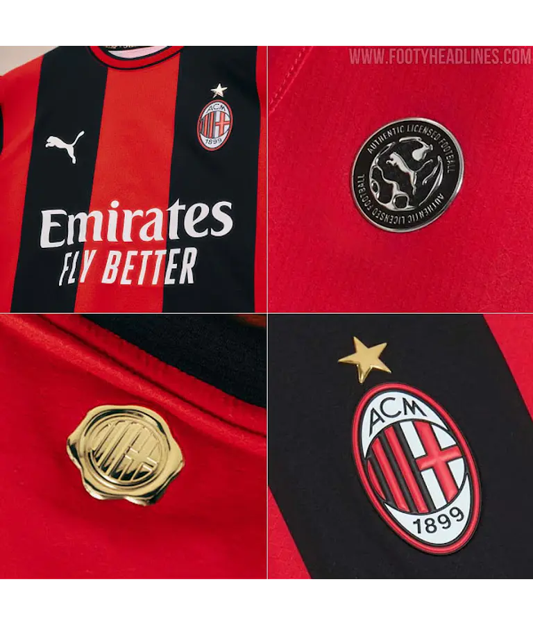 Camisa Equipación Local Milan 26-27