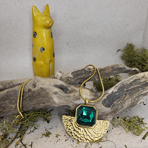 Conjunto Egipto Verde em Aço 