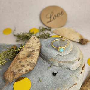 Anel em Forma de Coração