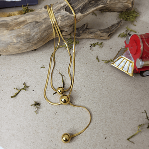 Colar Equilibrio em Aço