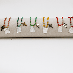 Colar Escapulário Cristal