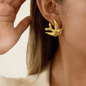 Brincos Beija‑Flor