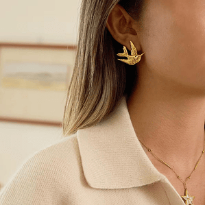 Brincos Beija‑Flor