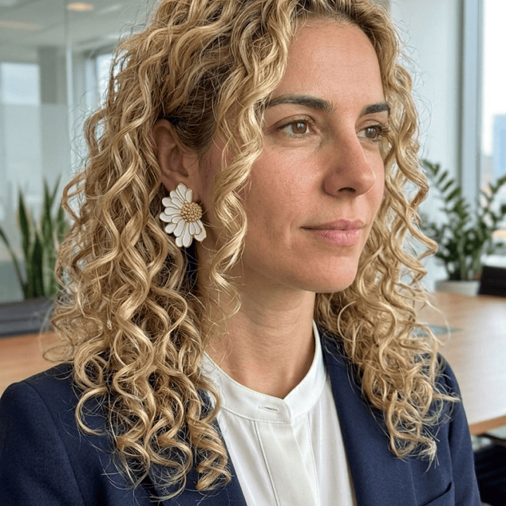 Brincos Margarida Solar 1