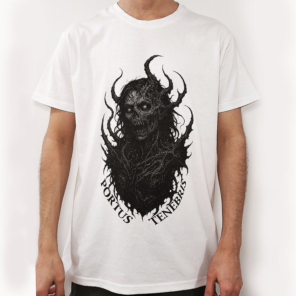 T-Shirt Post Mortem White 1