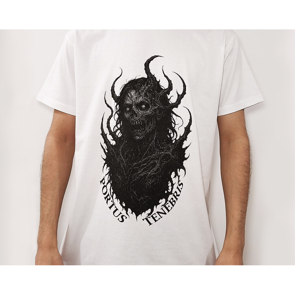 T-Shirt Post Mortem White 2