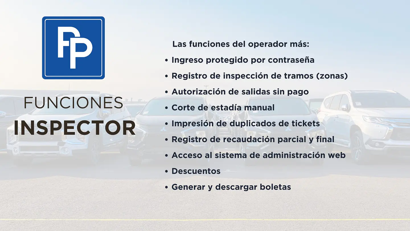 POS Parking Sistema Digital de Gestión de Estacionamientos + boleta electrónica 4