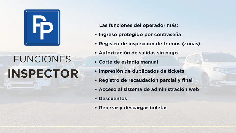 POS Parking Sistema Digital de Gestión de Estacionamientos + boleta electrónica 4