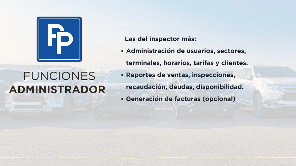 POS Parking Sistema Digital de Gestión de Estacionamientos + boleta electrónica 3