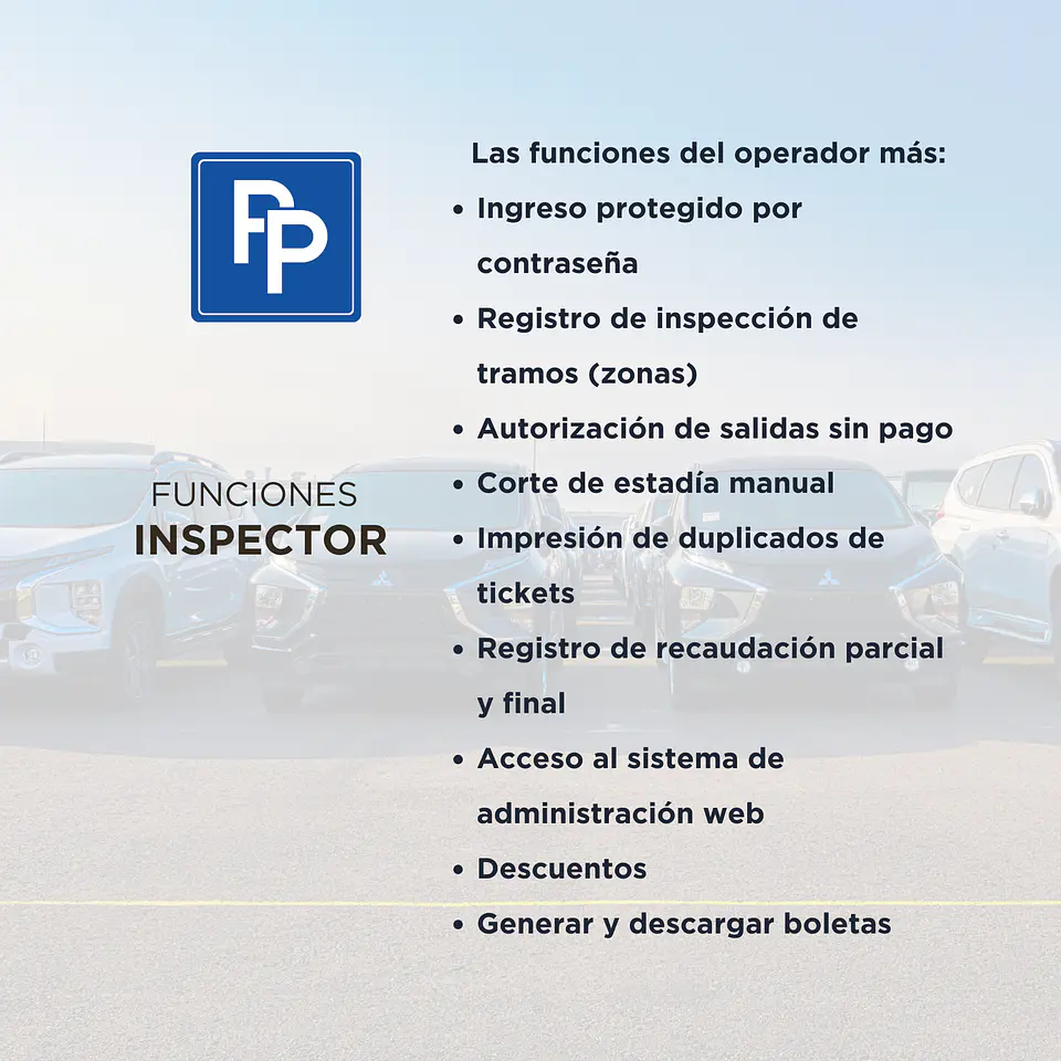 POS Parking Sistema Digital de Gestión de Estacionamientos 3