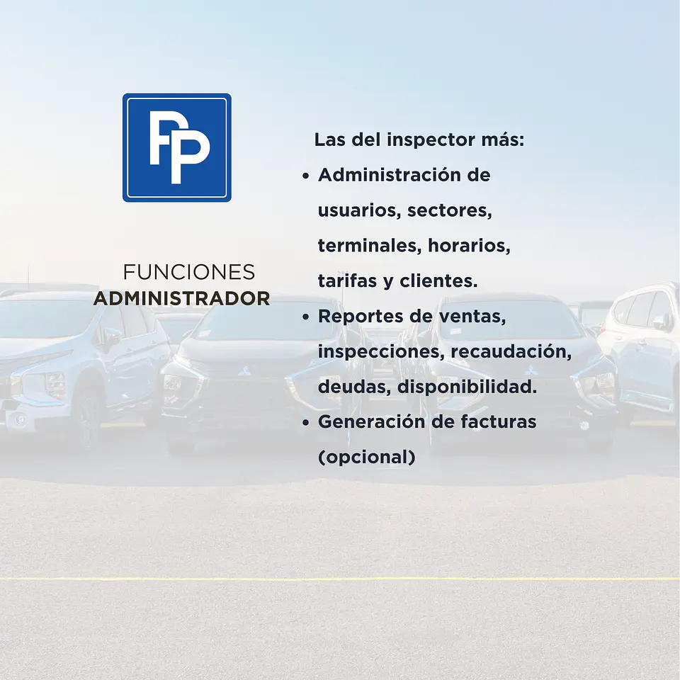 POS Parking Sistema Digital de Gestión de Estacionamientos 4
