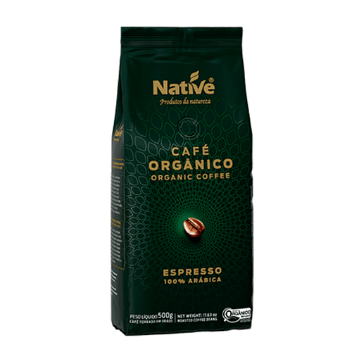 Café Orgánico en Grano 500gr Natíve