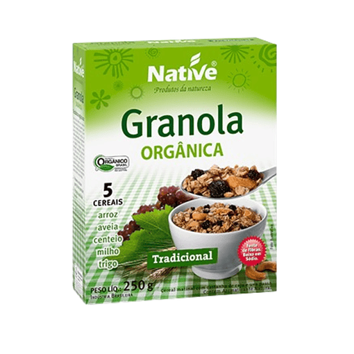 Granola Orgánica tradicional 250gr Native