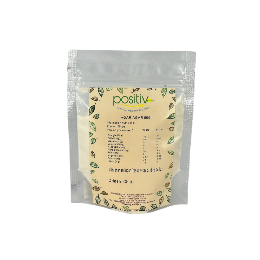 Agar agar (50g) Positiv