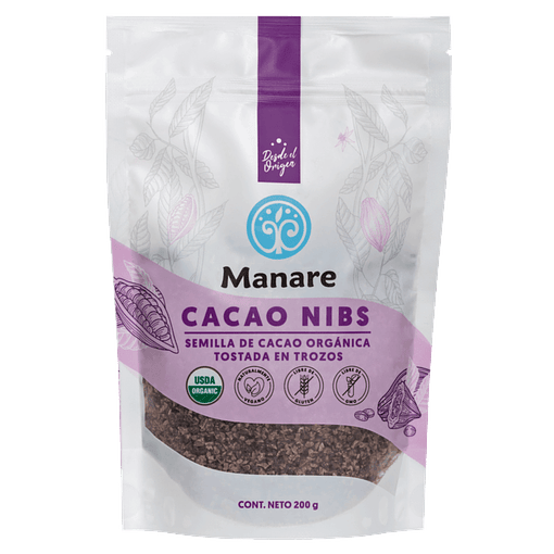 Cacao Nibs 200gr Manare