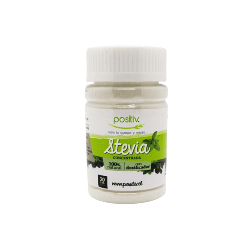 Stevia blanca 90 % concentrada 20gr Positiv