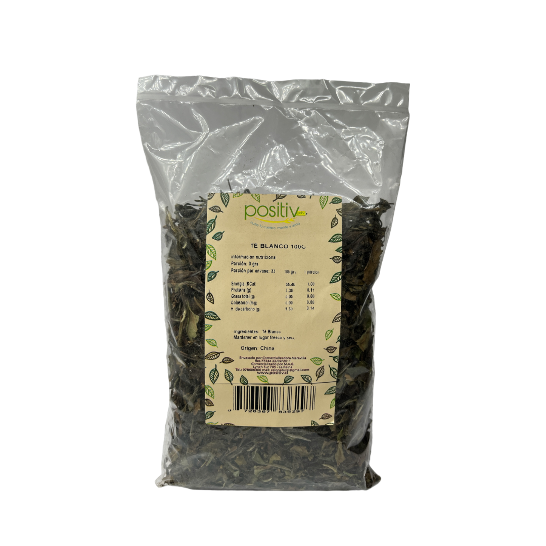 Té blanco 100gr Positiv