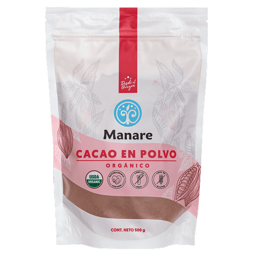 Cacao en polvo Orgánico 500gr Manare