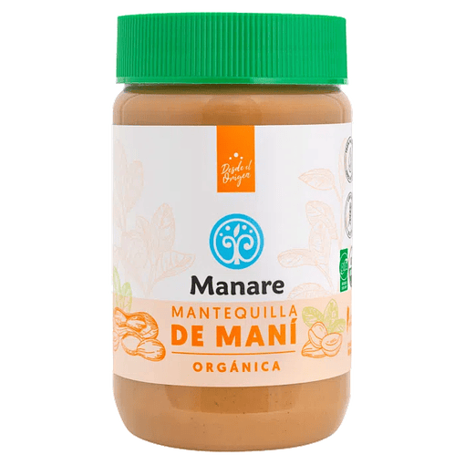 Mantequilla de maní orgánica 360gr Manare
