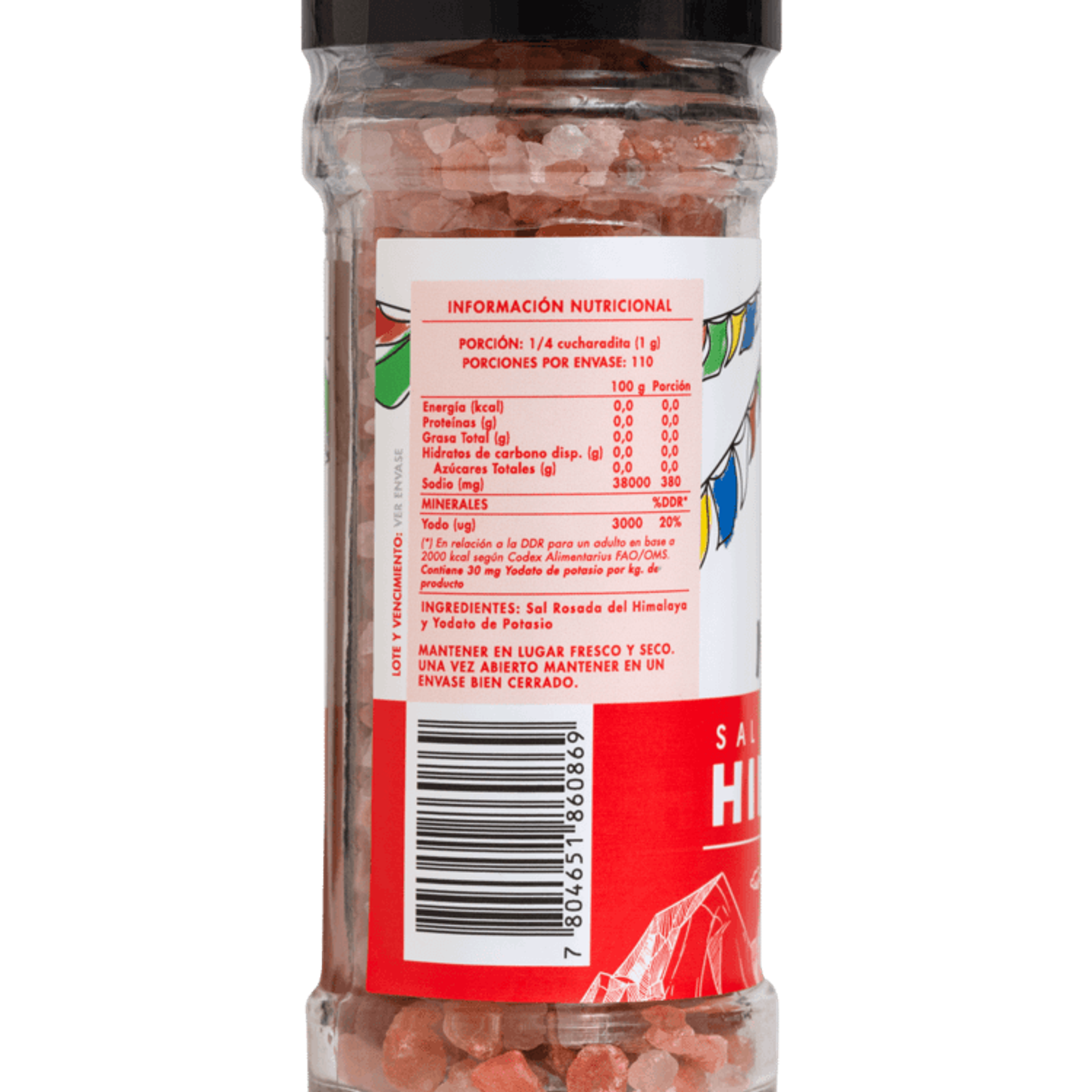 Molinillo Sal Rosada del Himalaya 110gr 2