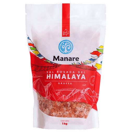 Sal rosada del Himalaya gruesa 1Kg Manare