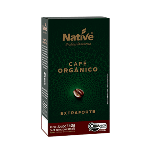 Café Orgánico Molido Extraforte 250gr Natíve  1